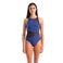 W Arena Mesh Angle Swimsuit Vent Back B