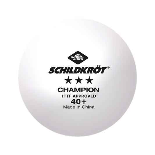 3 Star Champion ITTF Poly 40+ Tischtennisbälle