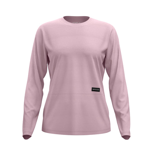 185 Merino Patch Langarmshirt