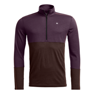 185 ROCK'n'WOOL ZIP NECK M