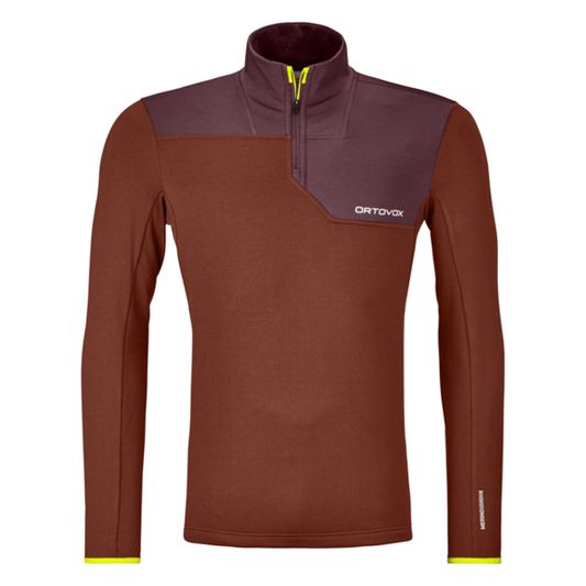 FLEECE LIGHT ZIP NECK M