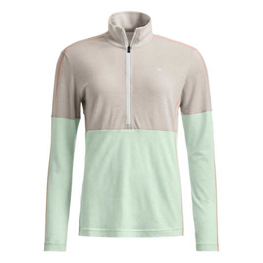 185 ROCK'n'WOOL ZIP NECK W