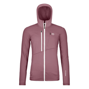 FLEECE GRID HOODY W