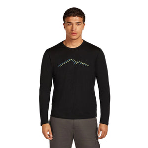 150 Tech Lite Rainer Ridge Langarm Wandershirt