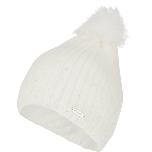 Melday III bonnet avec pierres scintillantes