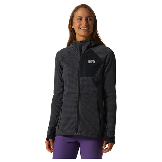 W Polartec Power Grid Full Zip Hoody