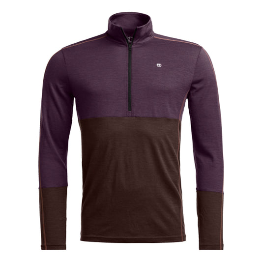 185 ROCK'n'WOOL ZIP NECK M