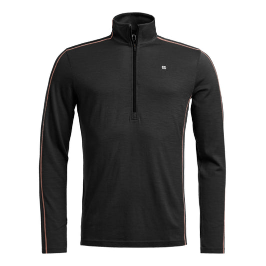 185 ROCK'n'WOOL ZIP NECK M