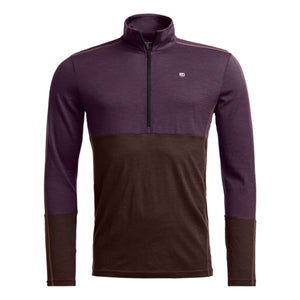 185 ROCK'n'WOOL ZIP NECK M