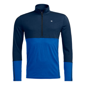 185 ROCK'n'WOOL ZIP NECK M
