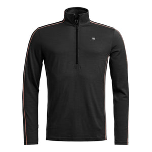 185 ROCK'n'WOOL ZIP NECK M