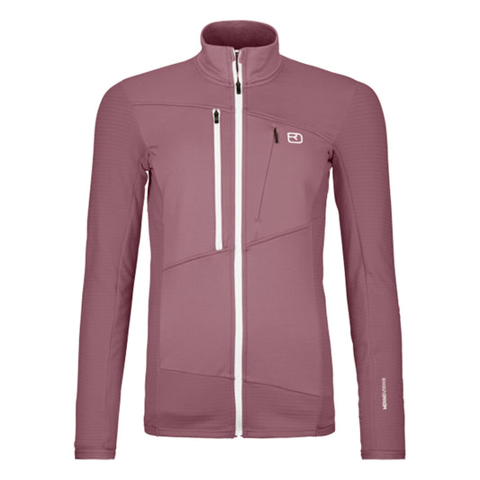 FLEECE GRID JACKET W