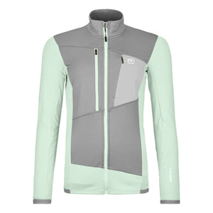 FLEECE GRID JACKET W