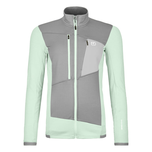 FLEECE GRID JACKET W