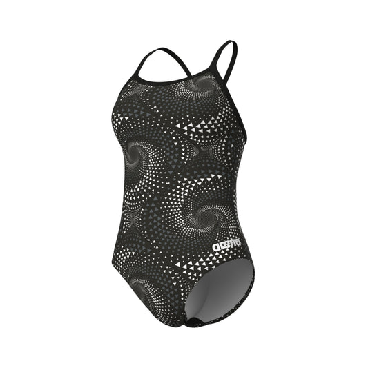 W Arena Fireflow Swimsuit Lightdrop Back