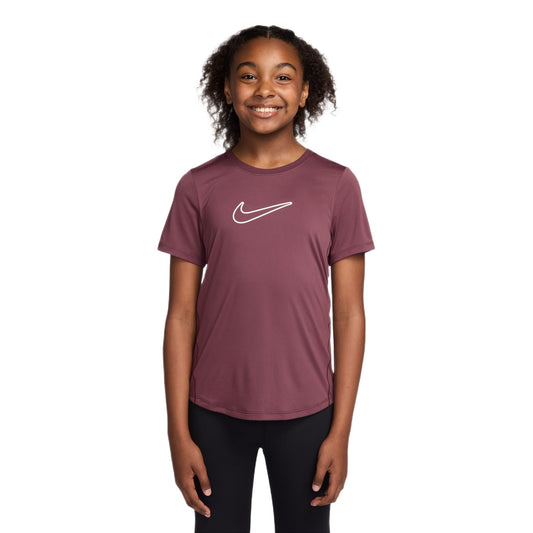 Nike One Girls' Dri-FIT Short-Sleev