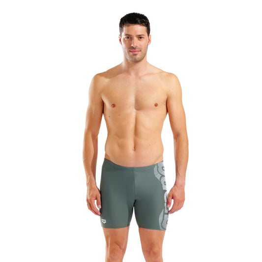 M Arena Swim Mid Jammer Graphic