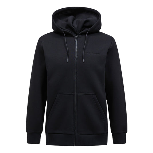 M Original Small Logo Zip-BLACK