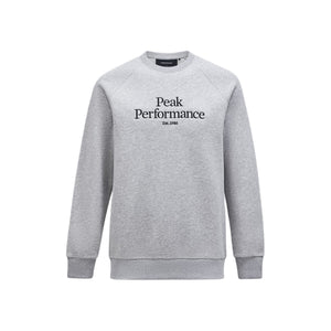 M Original Crew-MED GREY MELANGE-BLACK