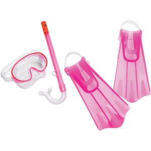 Kids AQ Mask Snorkel Fin Set