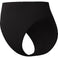 Solid Cheeky High Waist Bikini