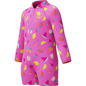 Long Sleeve Print Zip 1pc