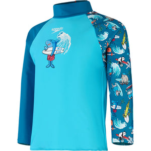 Long Sleeve Printed Rash Top