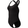 Solid Scoop Neck Swimsuit