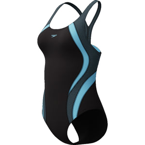 Quantum Rib Splice Swimsuit