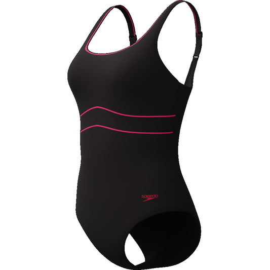 Solid Contour Eclipse Swimsuit