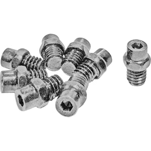 Pedal Pin Kit Clip-in 4mm 20pcs silver
