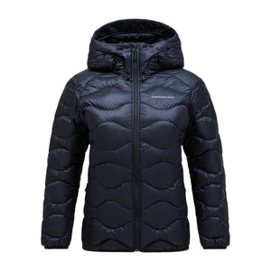 W Helium Down Hood Jacket-BLACK