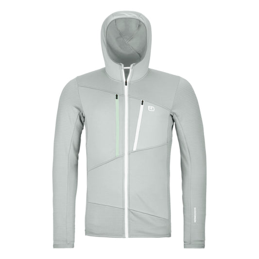 FLEECE GRID HOODY M