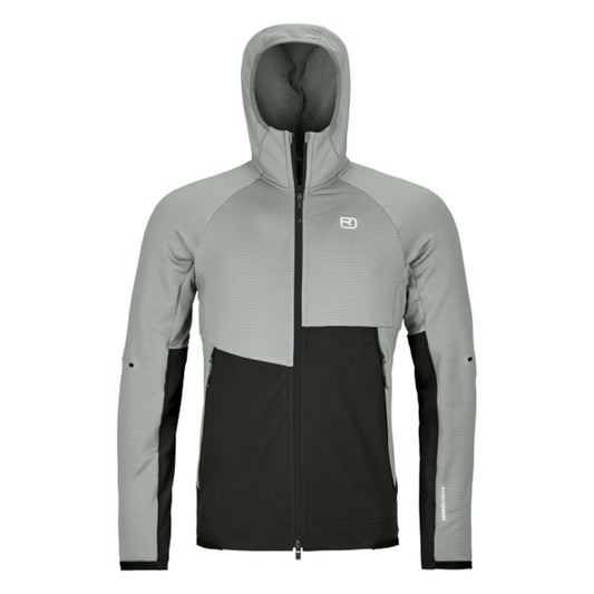 FLEECE RIB HOODY M