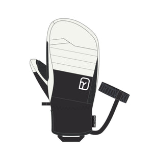 FULL LEATHER MITTEN W