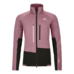 FLEECE RIB JACKET W