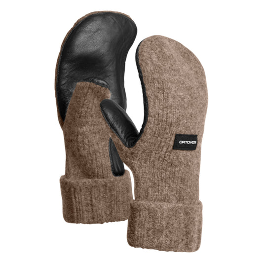 CLASSIC WOOL MITTEN LEATHER