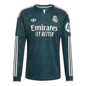 Real Madrid 2026/27 Away Fussballtrikot Langarm