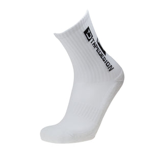 Tapedesign Allround Socks KIDS Blanc