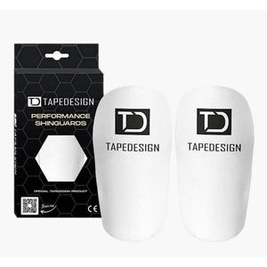 Tapedesign Performance Shinguards 2.0 Blanc