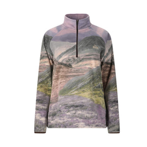 Exo Printed Half Zip veste en polaire