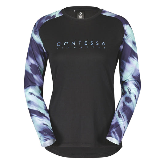 TRAIL CONTESSA SIGN. Langarm Bikeshirt