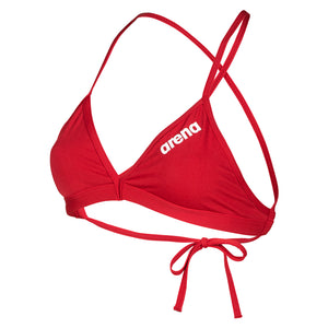 W Team Swim Top Tie Back Solid
