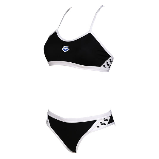 W Arena Icons Bikini Cross Back Solid