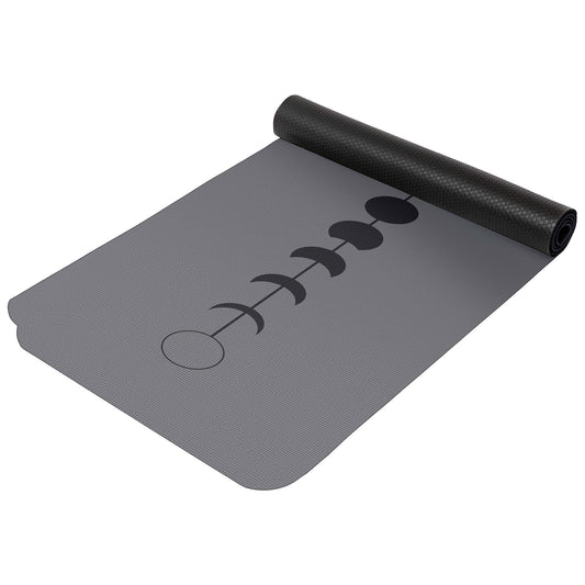 Tapis de yoga bicolore