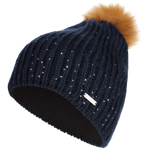 Melday III bonnet avec pierres scintillantes