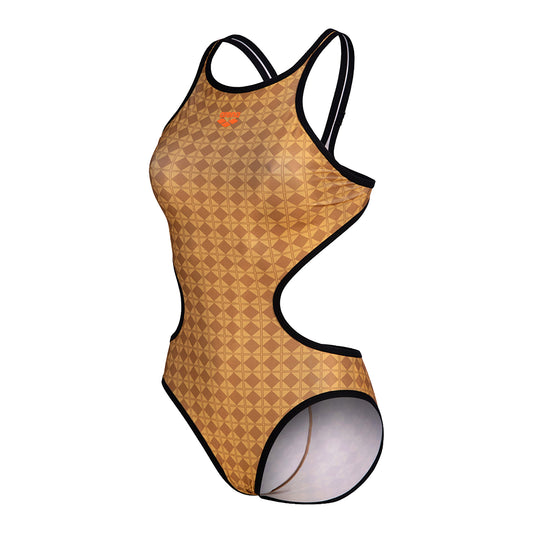 Arena 50th Gold SwimsuiTech One Back