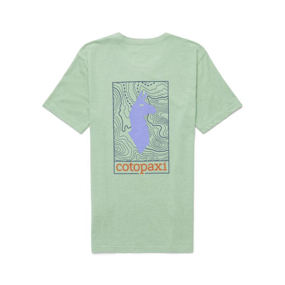 Llama Map Organic t-shirt