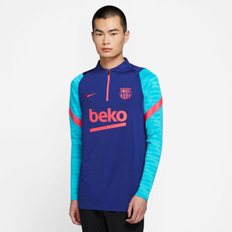 FC Barcelona Strike Fussballshirt langarm