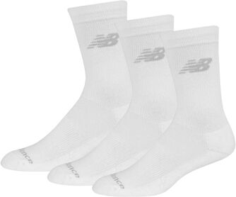 NB PF Cotton Cushioned CreSocks 3 Pair Chaussettes
